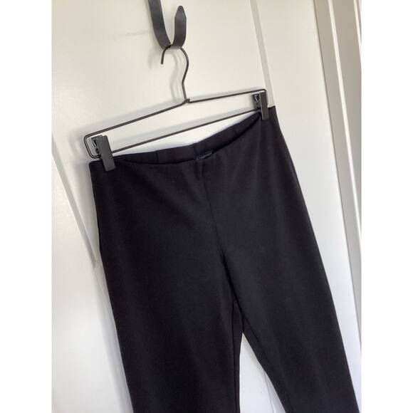 Eileen Fisher Women's Pull on Stretch Straight Leg Ankle Pants Black Size Small - Picture 2 of 9